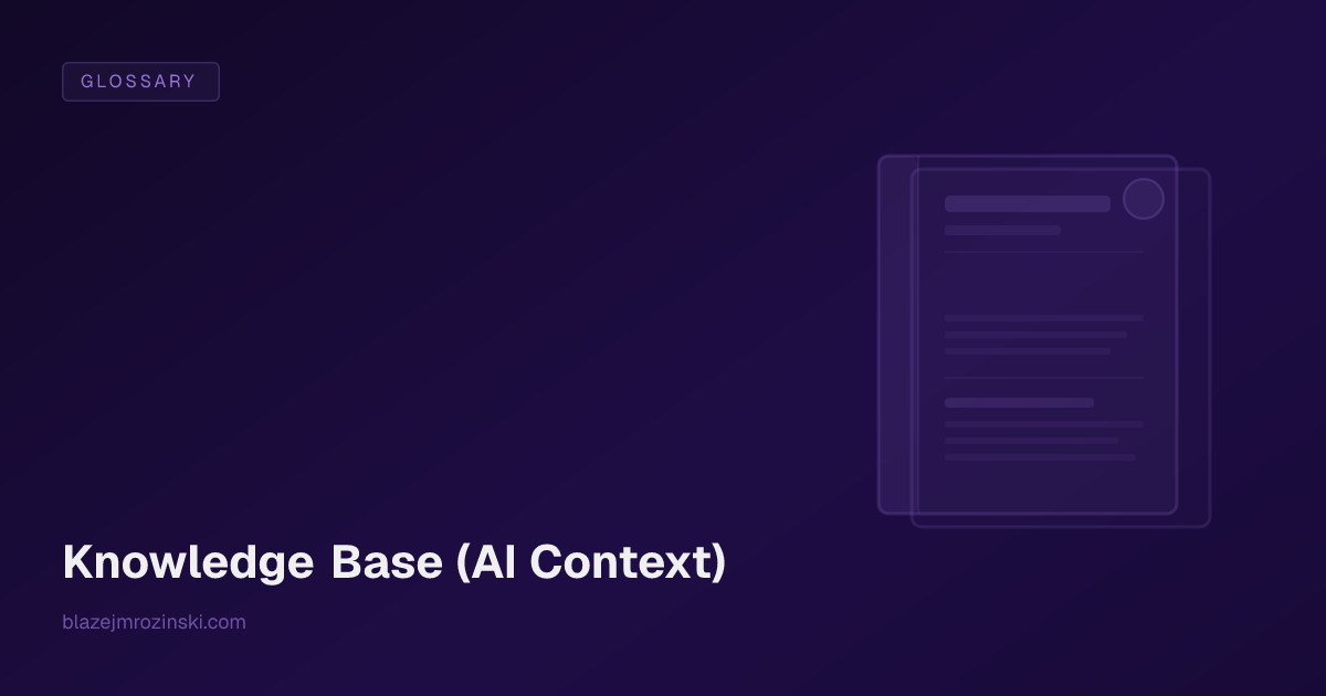 Knowledge Base (AI Context)