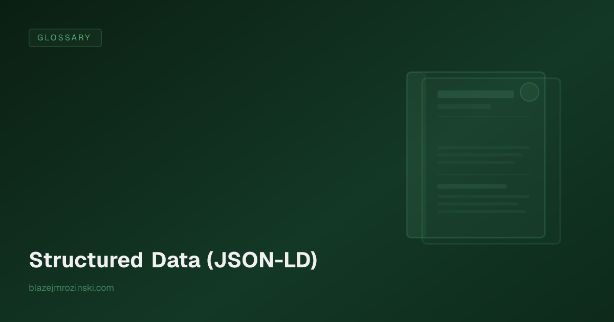 Structured Data (JSON-LD)